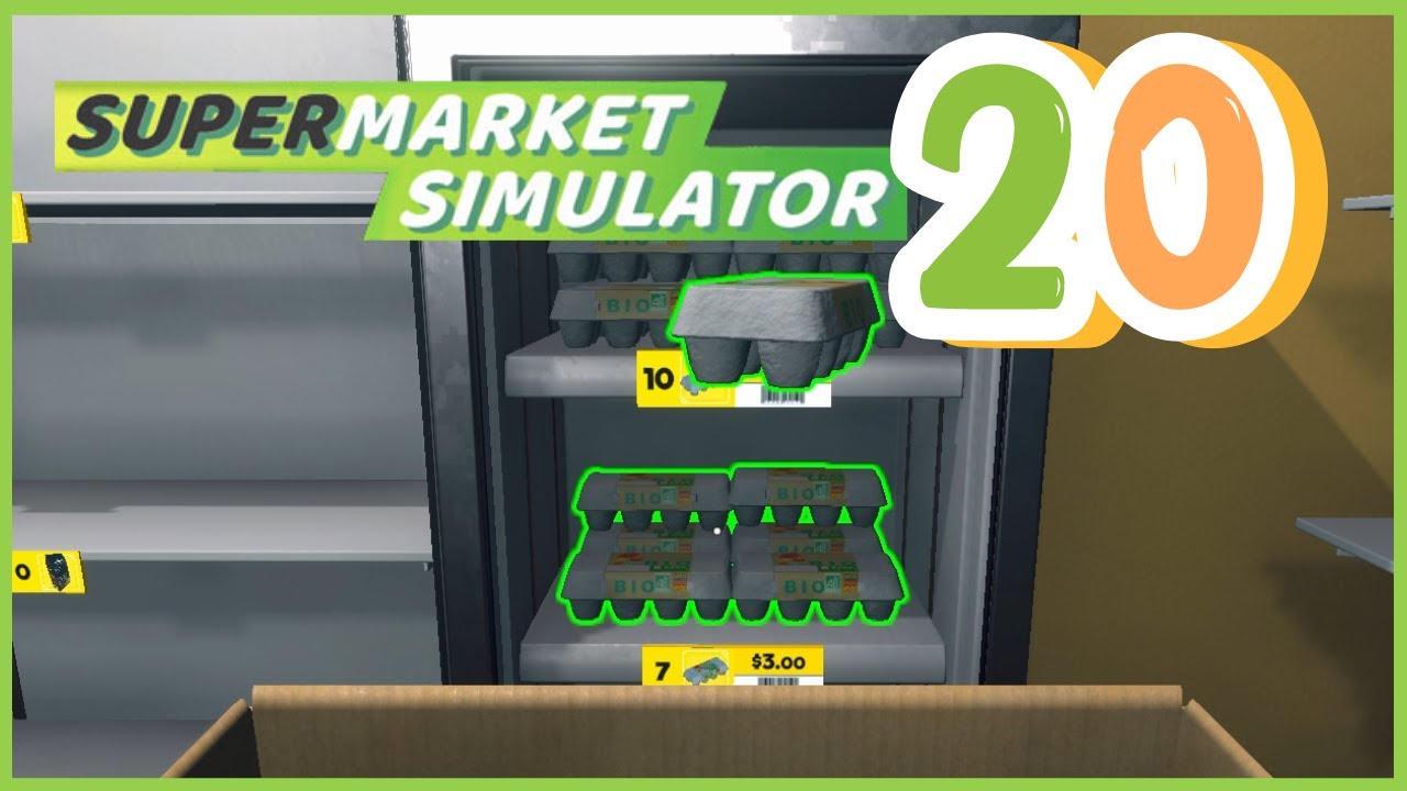 Supermarket Simulator Deutsch LP #20Eier! Wir brauchen mehr Eier!