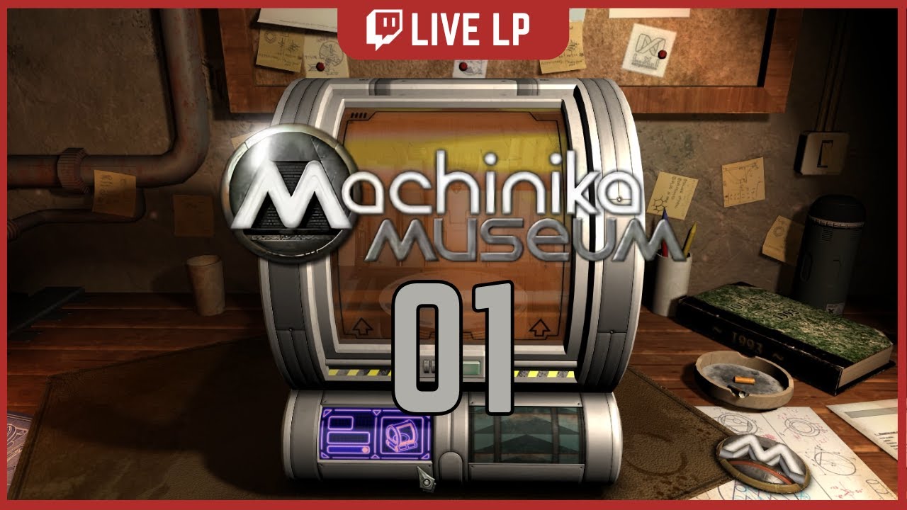 3D-DRUCKER-EXPERTE am Start 🍃 Machinika: Museum | Folge #01 | Deutsch | LIVE-LP