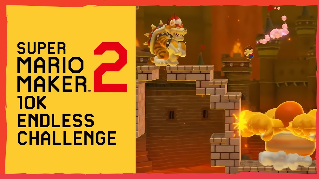 10K Endless Mode Challenge | Normal ⭐ Super Mario Maker 2 🍄 Level 11-19