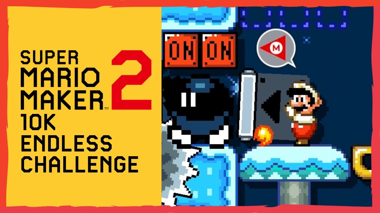 10K Endless Mode Challenge | Normal ⭐ Super Mario Maker 2 🍄 Level 172+ #020