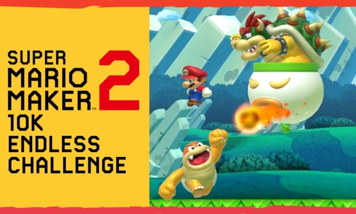 10K Endless Mode Challenge | Normal ⭐ Super Mario Maker 2 🍄 Level 193+ #022