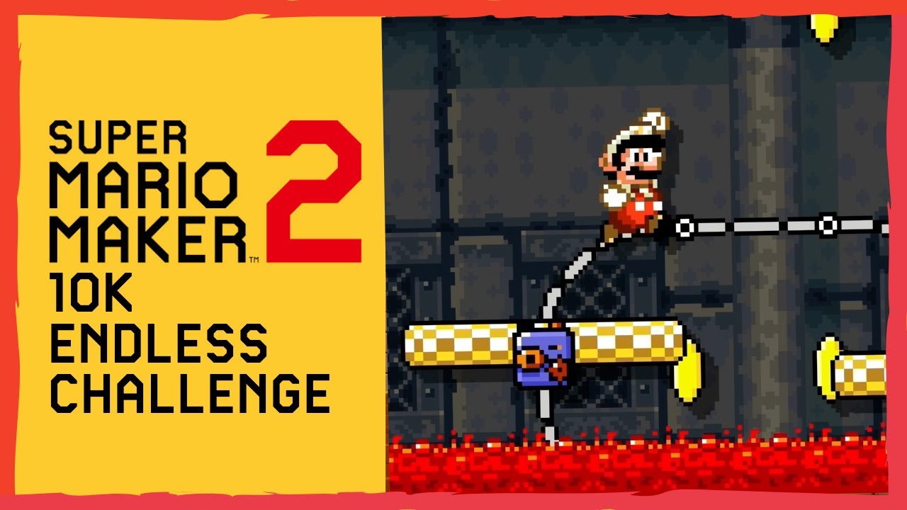 10K Endless Mode Challenge | Normal ⭐ Super Mario Maker 2 🍄 Level 199+ #023