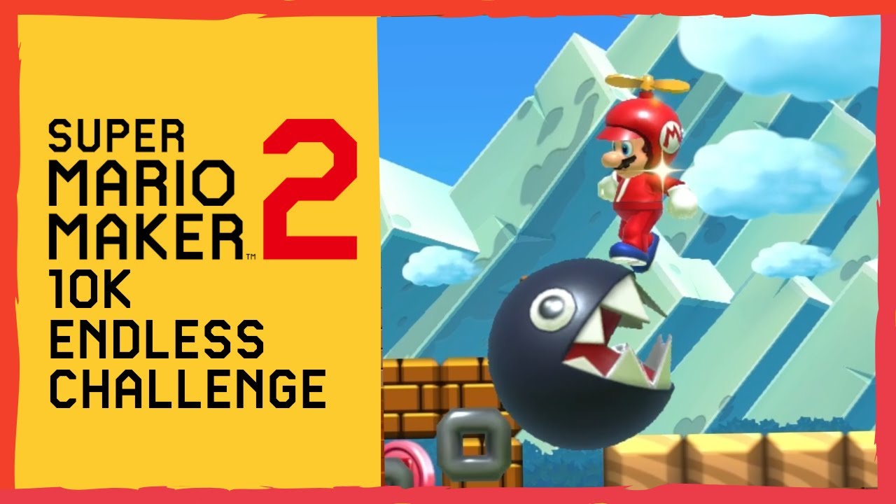 10K Endless Mode Challenge | Normal ⭐ Super Mario Maker 2 🍄 Level 209+ #024