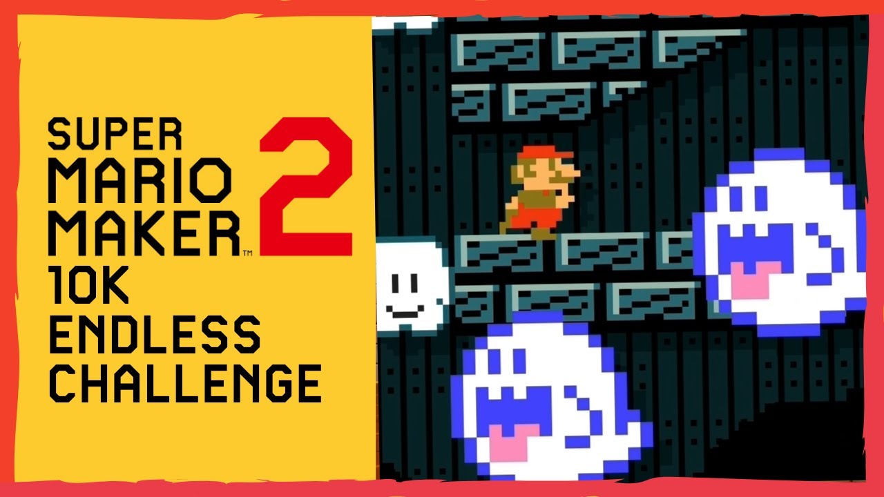 10K Endless Mode Challenge | Normal ⭐ Super Mario Maker 2 🍄 Level 223+ #026