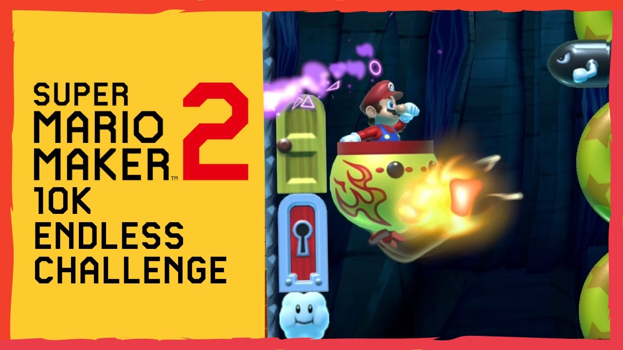 10K Endless Mode Challenge | Normal ⭐ Super Mario Maker 2 🍄 Level 231+ #027