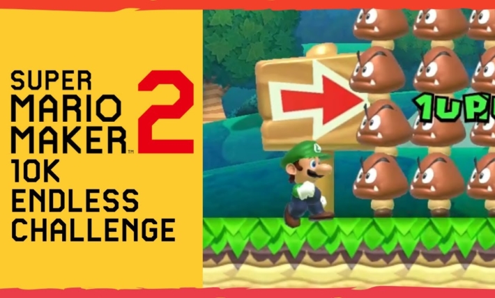 10K Endless Mode Challenge | Normal ⭐ Super Mario Maker 2 🍄 Level 241+ #028