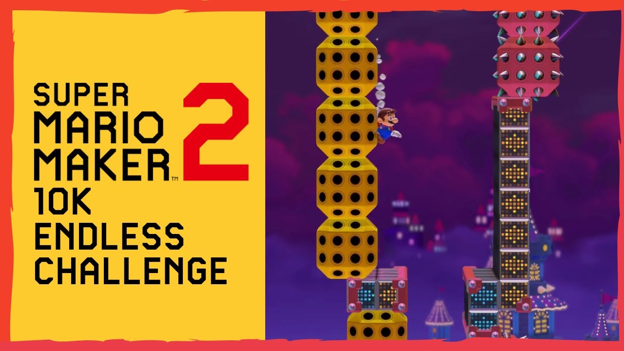 10K Endless Mode Challenge | Normal ⭐ Super Mario Maker 2 🍄 Level 20-27 | #003