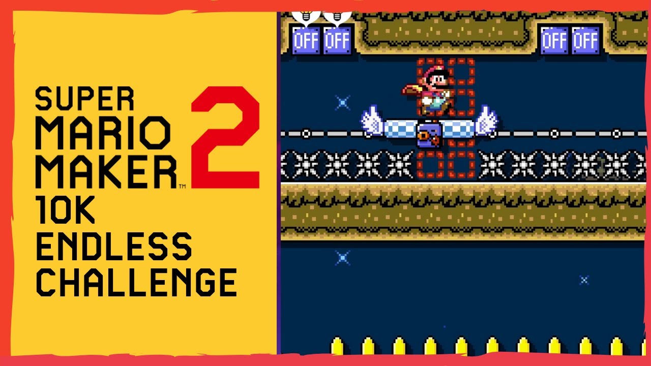 10K Endless Mode Challenge | Normal ⭐ Super Mario Maker 2 🍄 Level 28-39 | #004