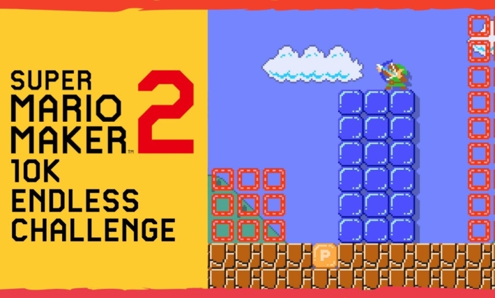 10K Endless Mode Challenge | Normal ⭐ Super Mario Maker 2 🍄 Level 49-58 | #006