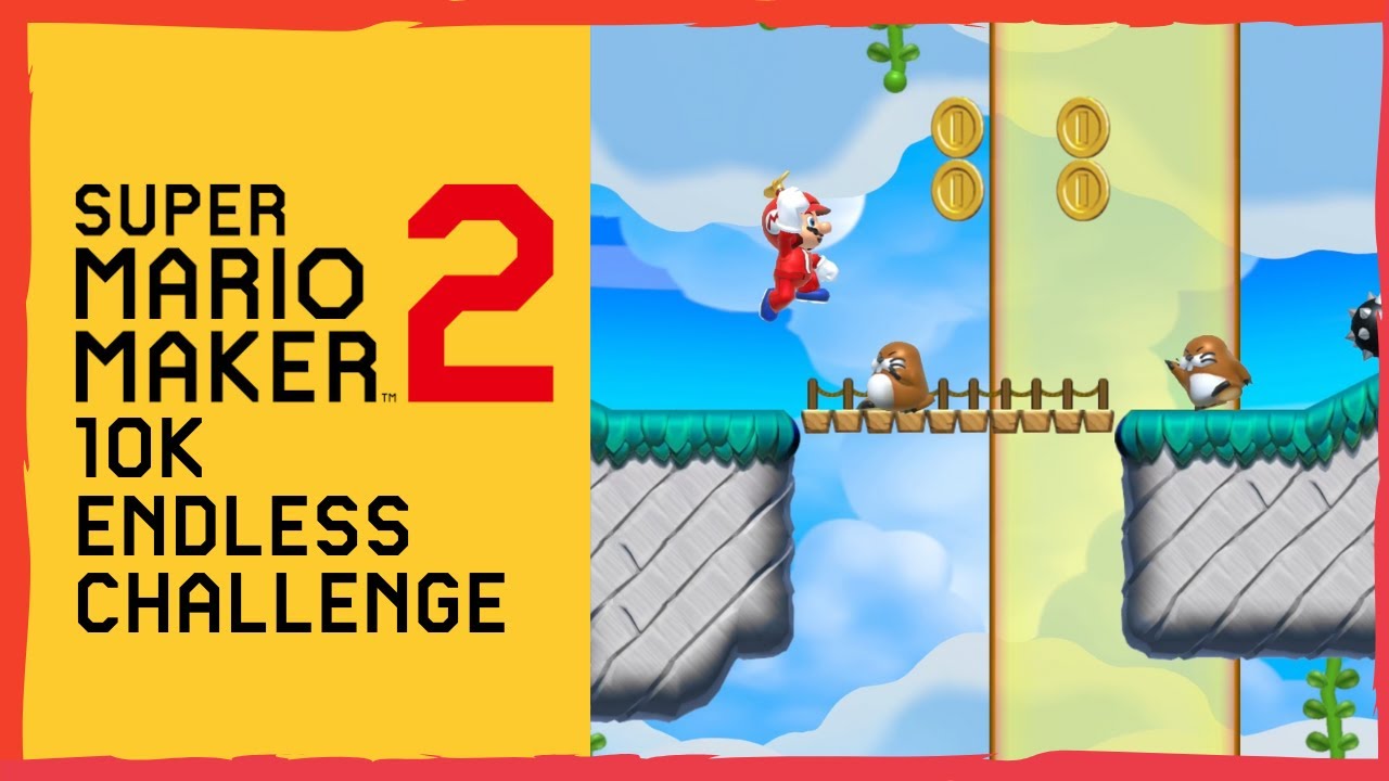 10K Endless Mode Challenge | Normal ⭐ Super Mario Maker 2 🍄 Level 59-67 | #007