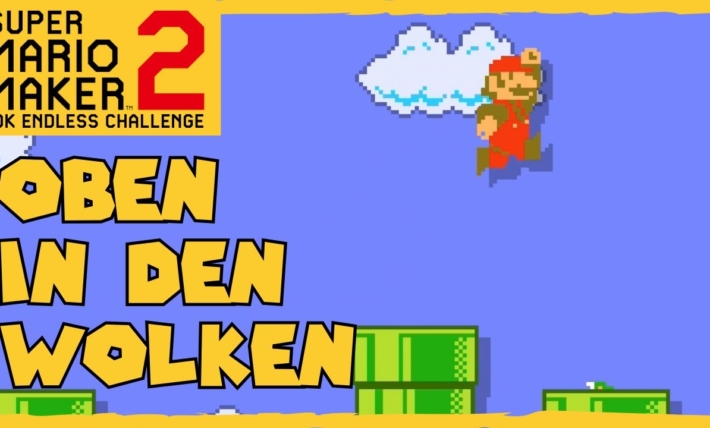 ÜBER DEN WOLKEN! 10K Endless Challenge | Normal ⭐ Super Mario Maker 2 🍄 Level 329+ #039