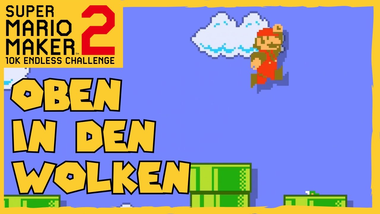 ÜBER DEN WOLKEN! 10K Endless Challenge | Normal ⭐ Super Mario Maker 2 🍄 Level 329+ #039