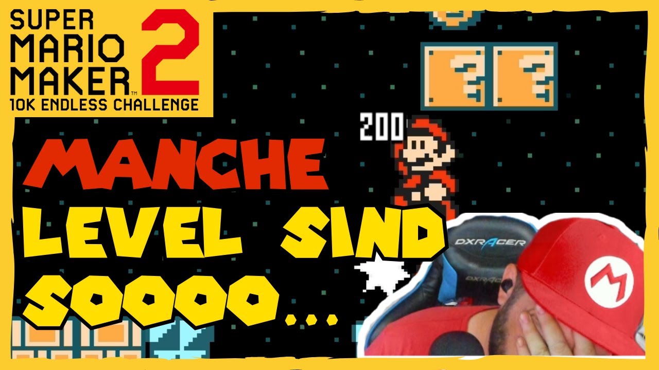 417+ | Manche Level sind sooo... | 10K Mario Maker Endless Challenge