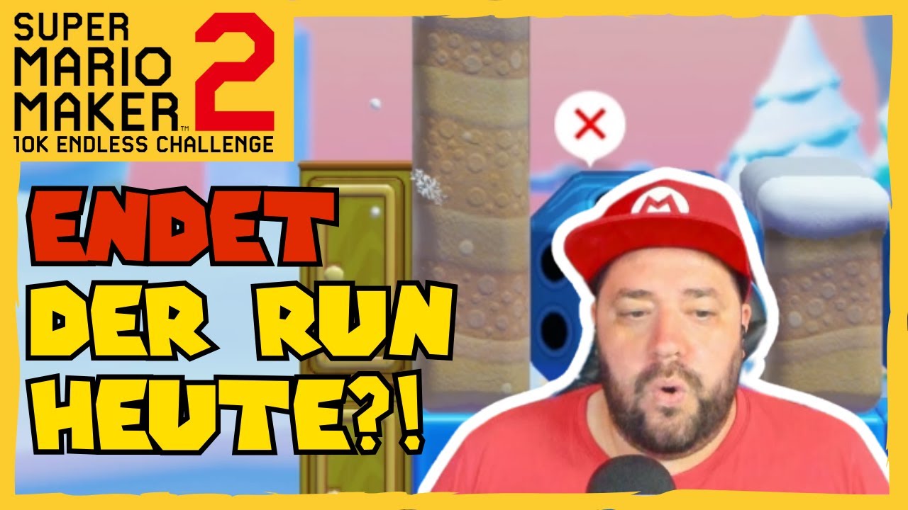 425+ | ENDET der Run HEUTE?! | 10K Mario Maker Endless Challenge