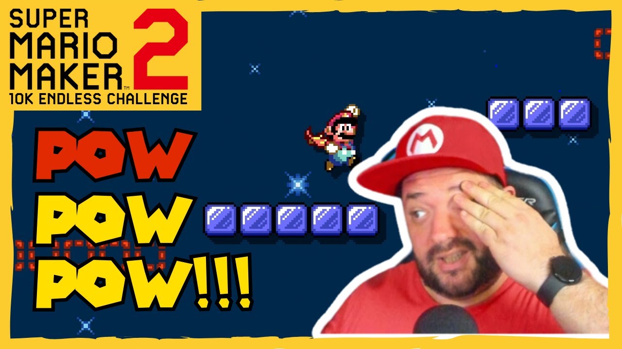 433+ | POW! POW! POW! | 10K Mario Maker Endless Challenge