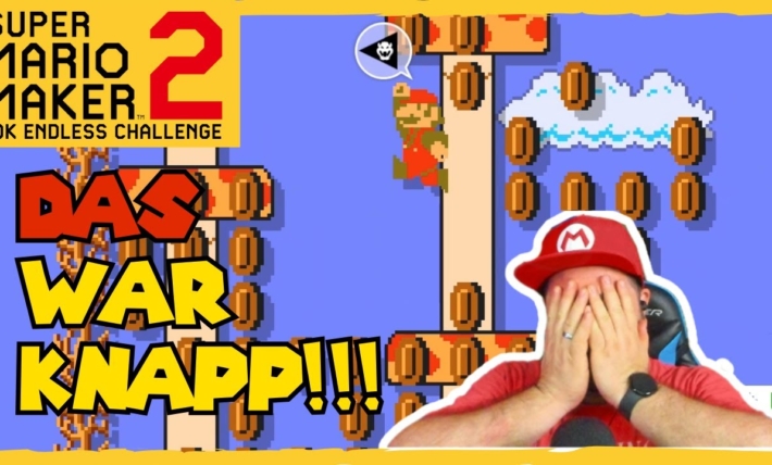 441+ | DAS war KNAPP! | 10K Mario Maker Endless Challenge