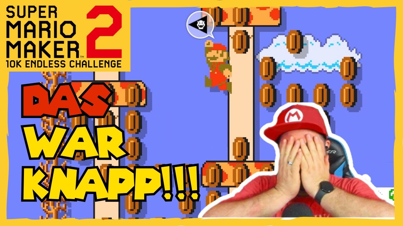 441+ | DAS war KNAPP! | 10K Mario Maker Endless Challenge