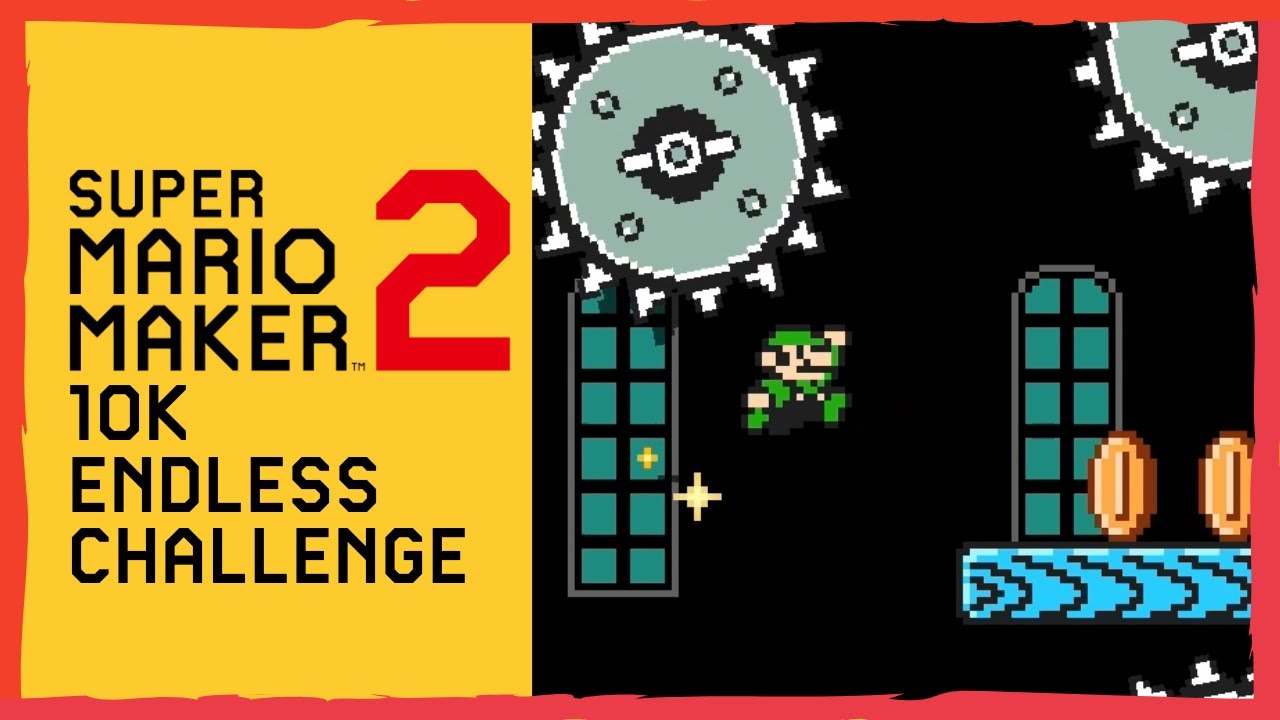 10K Endless Mode Challenge | Normal ⭐ Super Mario Maker 2 🍄 Level 281 #032