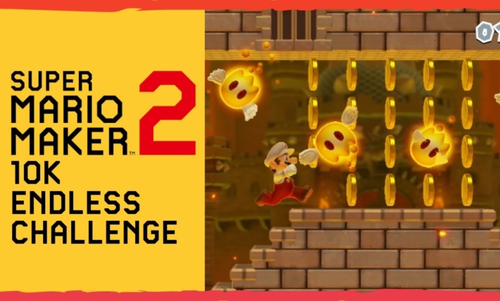 SIE wollen MICH BRENNEN sehen! 10K Endless Challenge | Normal ⭐ SMM2 🍄 Level 289+ #033