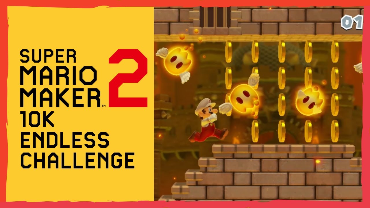 SIE wollen MICH BRENNEN sehen! 10K Endless Challenge | Normal ⭐ SMM2 🍄 Level 289+ #033