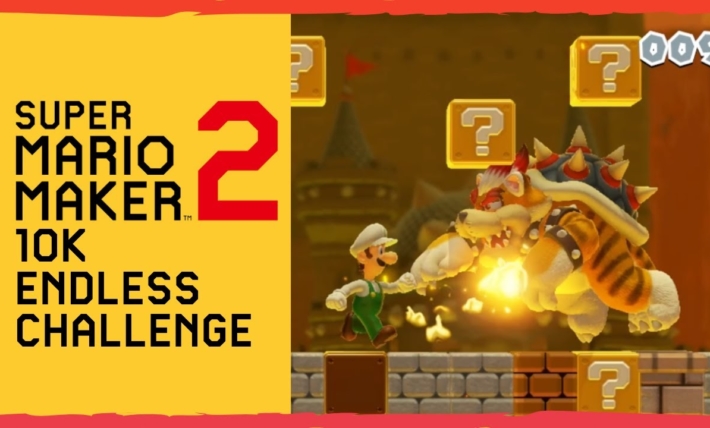 10K Endless Mode Challenge | Normal ⭐ Super Mario Maker 2 🍄 Level 249+ #029