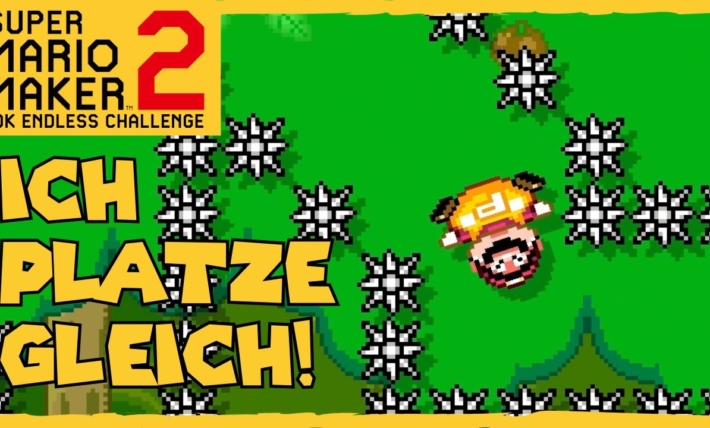 Ich glaub ICH PLATZE GLEICH! 10K Endless Challenge | Normal ⭐ Super Mario Maker 2 🍄 Level 322+ #038