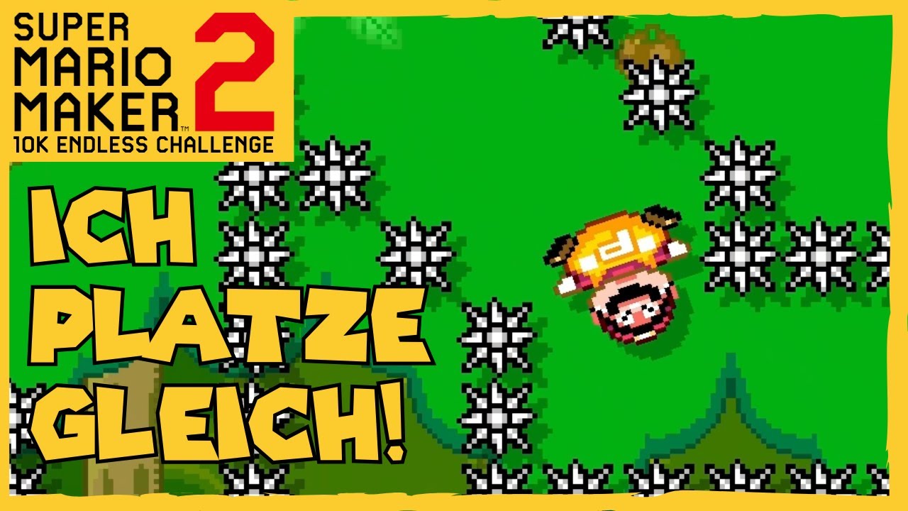 Ich glaub ICH PLATZE GLEICH! 10K Endless Challenge | Normal ⭐ Super Mario Maker 2 🍄 Level 322+ #038