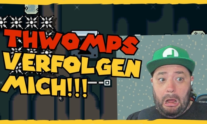 649+ | THWOMPS verfolgen mich | 10K Mario Maker Endless Challenge