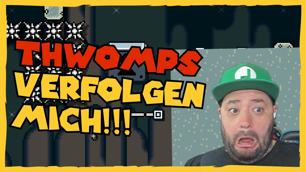 649+ | THWOMPS verfolgen mich | 10K Mario Maker Endless Challenge