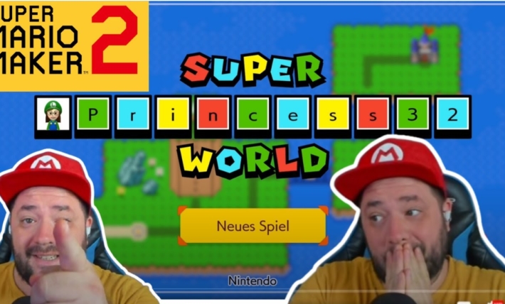 Super Princess32 World - Ich spiele eine random Super World