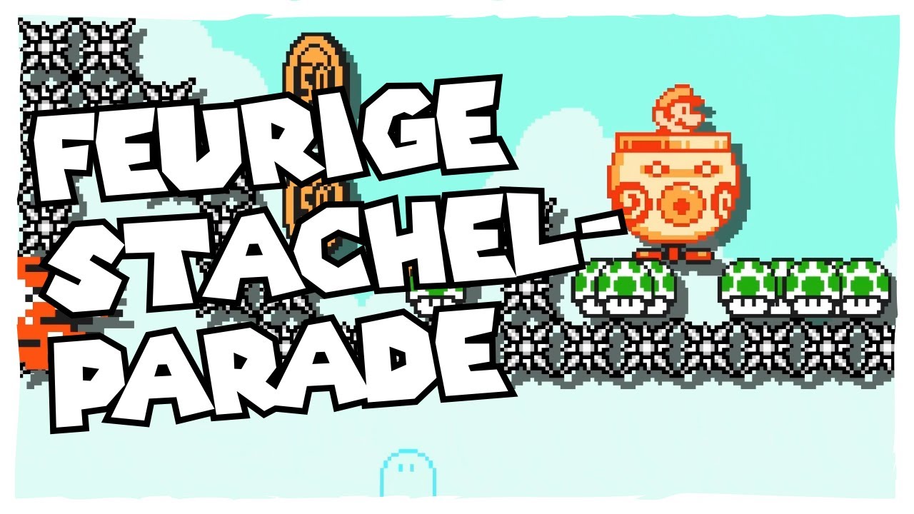 841+ | Feurige Stachelparade | 10K Mario Maker Endless Challenge