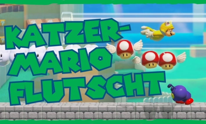 857+ | Katzer-Mario am Flutschen | 10K Mario Maker Endless Challenge